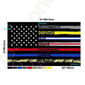 New America Flags Amendment 90*150cm Police 2nd Trump Flag Shipping Banner USA Gadsden Flag Election DHL Presidential US Flag